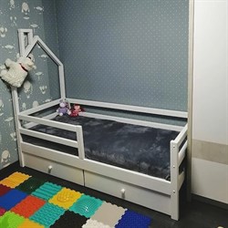 Кровать детская "Домик Лайт" (брусок горизонтальный) - фото 5386