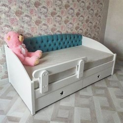 Кровать "Звёздочка 2.0" с мягкой спинкой - фото 5403